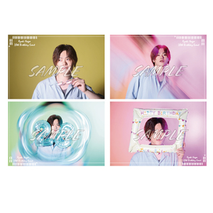 「28th BIRTHDAY EVENT」トレーディングカード(4枚1セット)